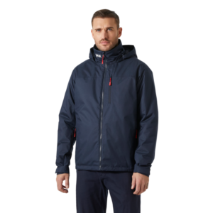 Helly Hansen Jakki Crew Hooded Midlayer 2 Navy 597 Menn