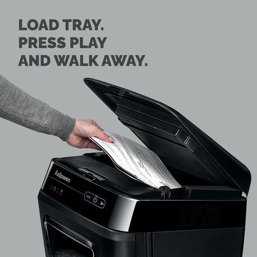 Fellowes AutoMax 200C Cross-Cut Shredder 4652901 - Image 3