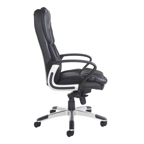 Palermo high back executive chair - black bonded leather - Image 2