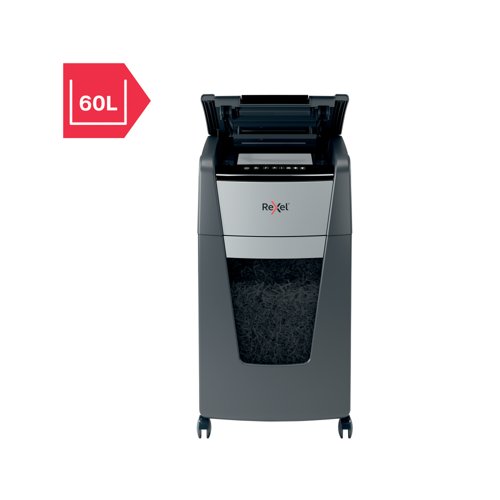 Rexel Optimum AutoFeed+ 225M Micro-Cut P-5 Shredder 2020225M - Image 3