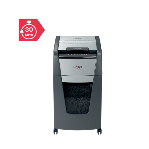 Rexel Optimum AutoFeed+ 225M Micro-Cut P-5 Shredder 2020225M - Image 4