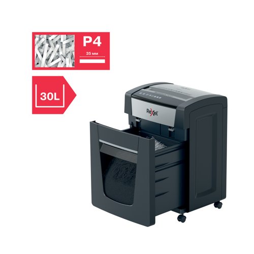 Rexel Momentum P420+ Cross-Cut Shredder 2021420XEU - Image 2