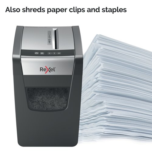 Rexel Momentum X410-SL Slimline Cross-Cut P-4 Shredder 2104573 - Image 4