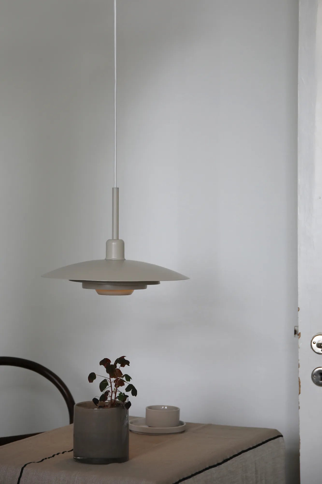 Piny pendant 35 cm beige - Image 2