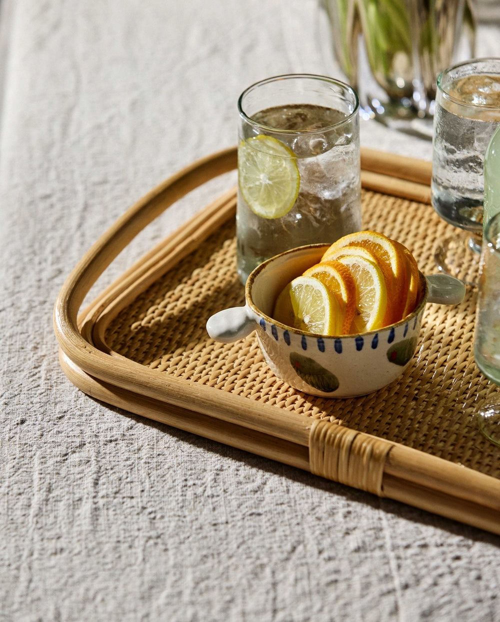 FIGUS rattan serveringsbakke - Image 3