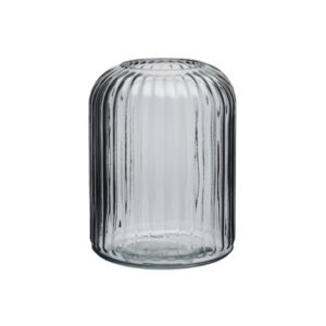Saga vase grey D18 H23