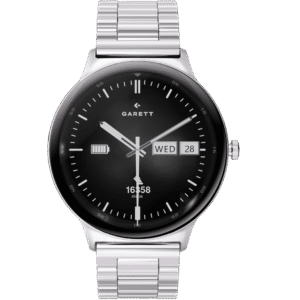 Garett Quantum 43 mm Sølv SmartWatch