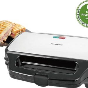 Emerio Sandwichgrill XXL Rustfrit stål
