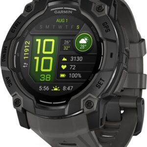Garmin Instinct 3 smartur 50mm (sort/kul)