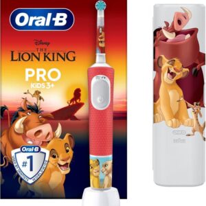 Oral-B Vitality Pro Kids Lion King elektrisk tandbørste 297257 (rød)